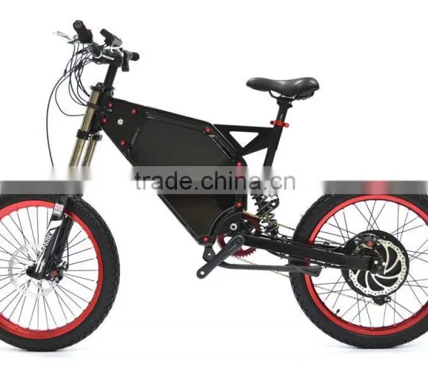 48V 350W off Road Stealth Bomber Electric Bicycle , Beach Cruiser Electric Bicycle, Men's Ebike photo-4