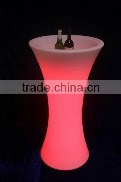 Portable Ice Cooler/Lighting Plastic Ice Table Cooler Led Ice Bucket photo-2