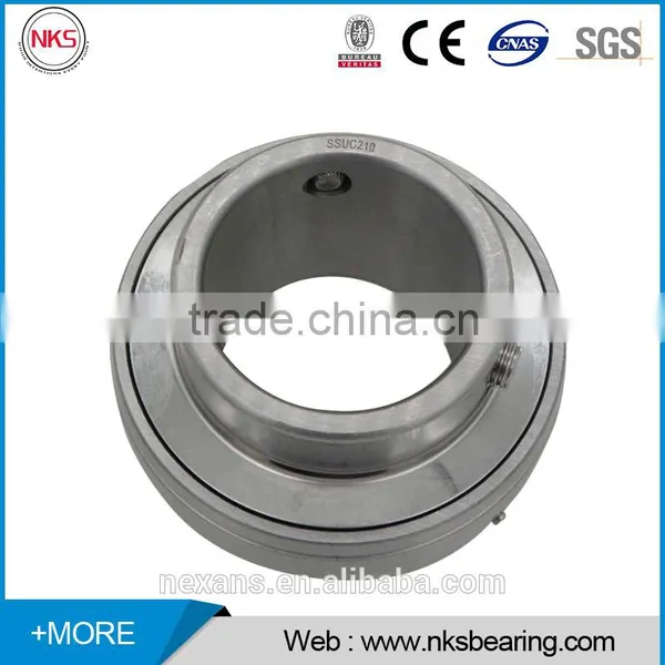 NKS High Quality Bearing SB208 Insert Ball Bearing Size 40*80*34mm