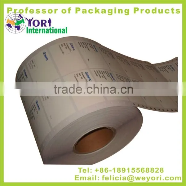 YORI High Quality Printing Label Pvc Adhesive Sticker Roll photo-4