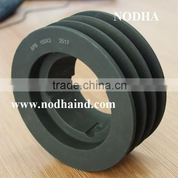 V Pulleys With Taper Bush 3SPB150 3SPB160 3SPB170 3SPB180 Cast Iron Pulley