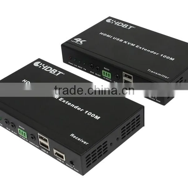 KVM Extender/ HDMI USB KVM Extender Over Cat5e/Cat6 (HDBaseT)