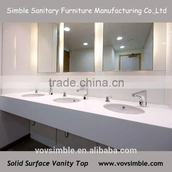 VOVSIMBLE Oem Solid Surface Vanity Top photo-3