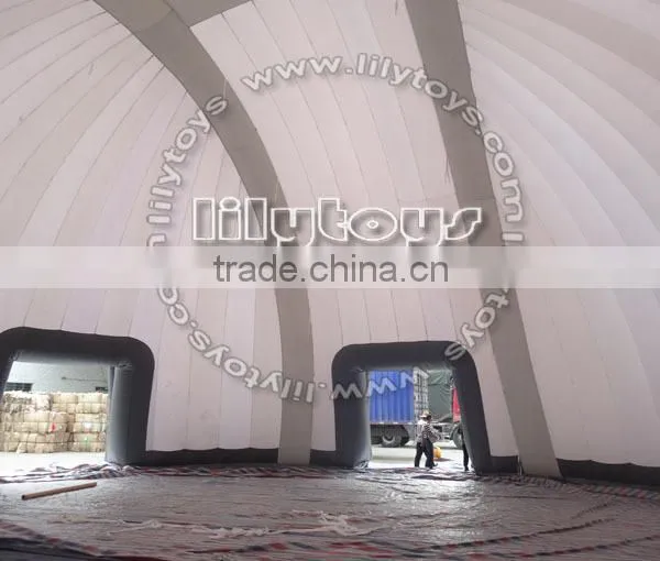 Top Quality Giant Movable Lead Free Sample Camping Tent Inflatable Dom Tent photo-2