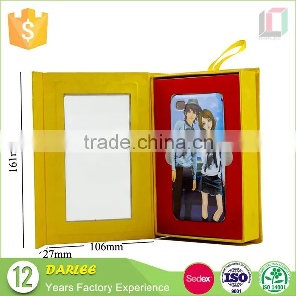 ShenZhen Empty UV Book Shape Recyclable Paperboard Iphone Case Paper Packing Box With Logo photo-2