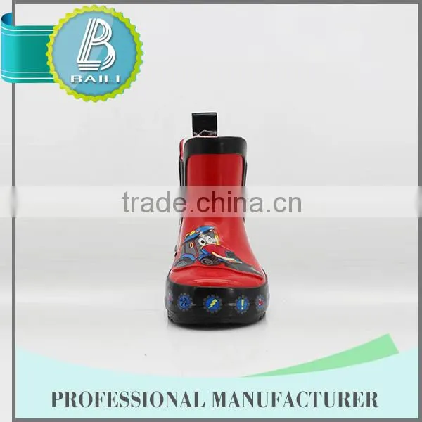 2016 Top Quality Low Price Rubber Funky Rain Boots photo-2