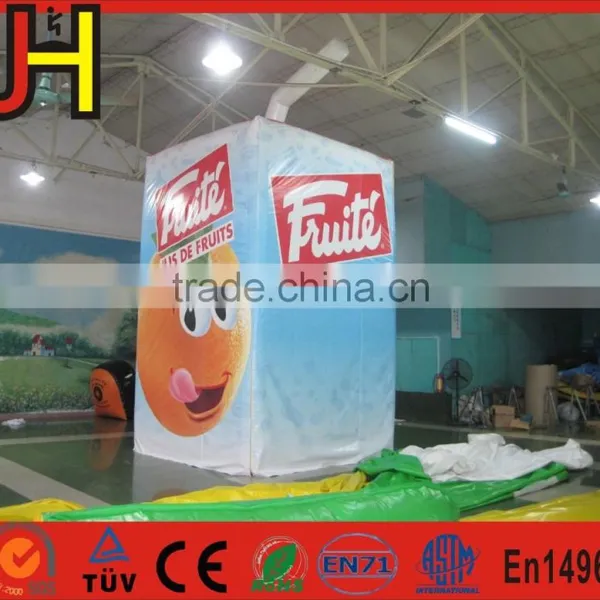 Inflatable Milk Box Inflatable Model For Advertising