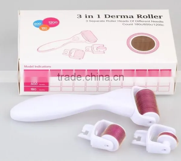 (OEM Manufacturer Wholesale) 180, 600, 1200 Microneedle Roller/ Titanium Derma Roller System photo-5