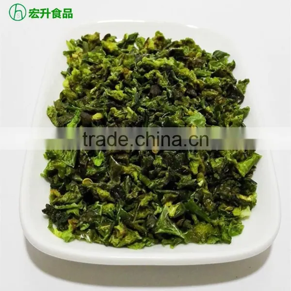 Fresh Air Dried Dehydrated Green Bell Pepper Granules photo-2