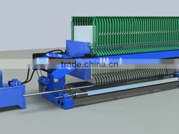 Hydraulic Press Filter For Ceramics Wastewater Recycling photo-4