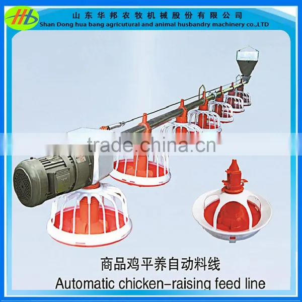 Automatic Feeding and Nipple Drinking System for Poultry Chicken