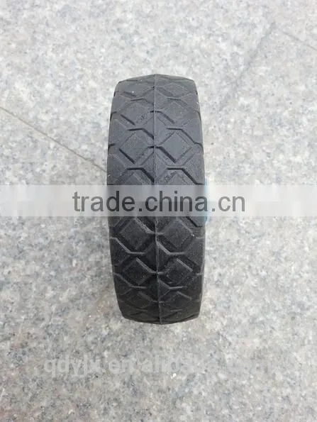 China Creative Small Rubber Solid Mute Beach Wheel photo-3