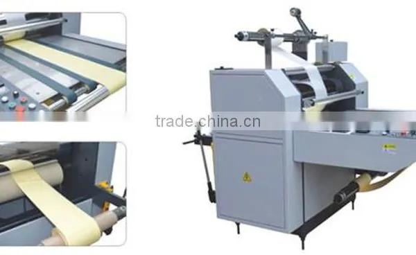 Fully Automatic Roll to Roll Label Sticker Laminating Machine, Label Laminator 500 photo-2