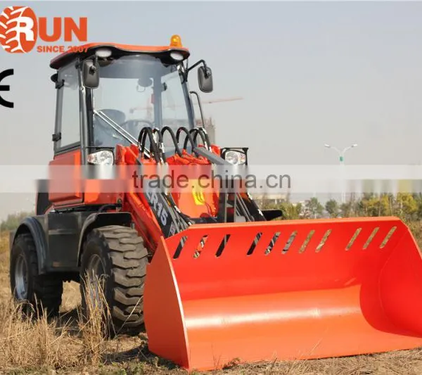 Qingdao Everun Brand 1.5 Ton China Mini Wheel Loader With CE Certificate photo-2