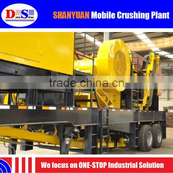 Mobile Crushing Plant Jaw Impact Cone Crusher Good Price for Sale photo-6