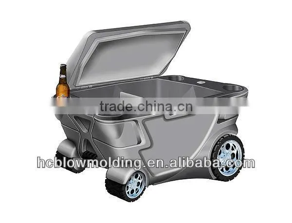 OEM Hollow Blow Molding Kids Custom Plastic HDPE 3wheels Wagons for Sale photo-6