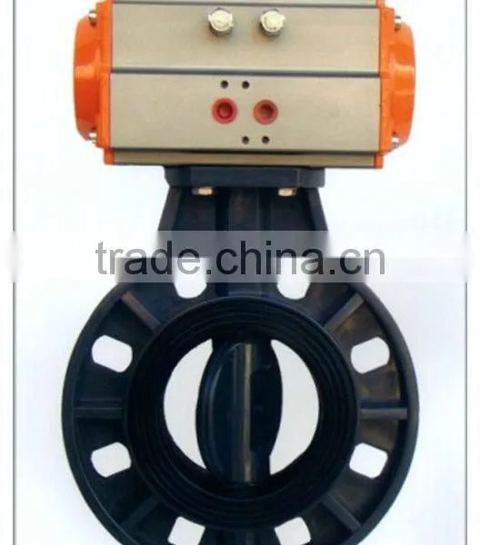 Electrical PVC Butterfly Valve