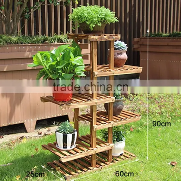 2016 Wooden Flower Pot Stand Pictures photo-2