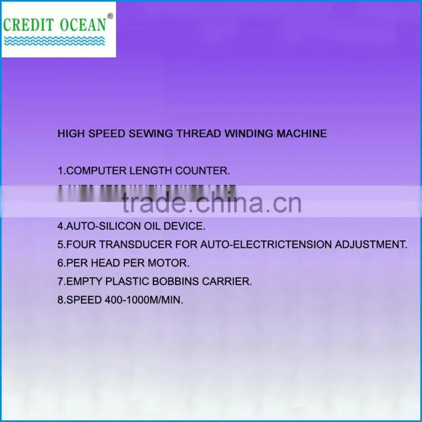 2016 New High Speed Automatic Sewing Thread Winding Machine photo-2
