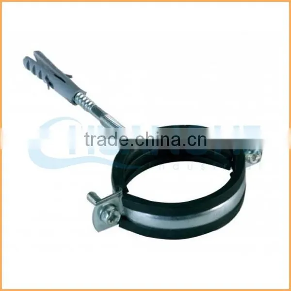 China Manufacture Best Quality Rubber Lined r Type Hose Clamp photo-3