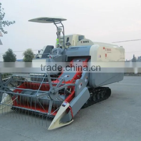 4lZ-4.0Z Full Feed Rice & Wheat Combine Harvester Big Tank photo-4