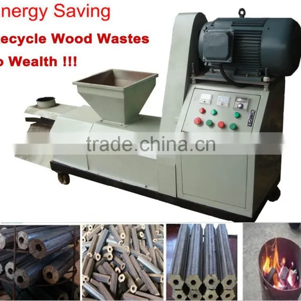 Coconut Shell Charcoal Briquette Extruding Machine/Wood Charcoal Machine/Charcoal Briquette Pressing Machine photo-3
