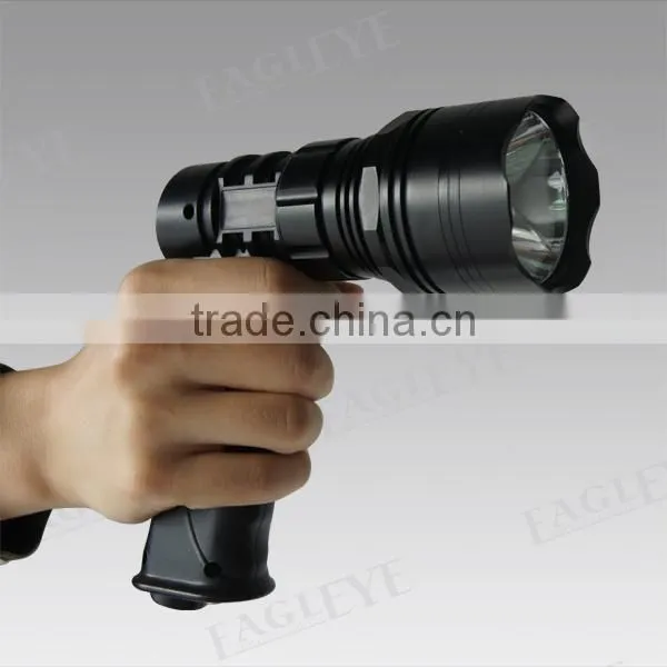 300-500m Long Beam Distance JG-T61-LA Cree T6 10w Led Handheld Super Bright Searching Light With Aluminum Alloy Head photo-2