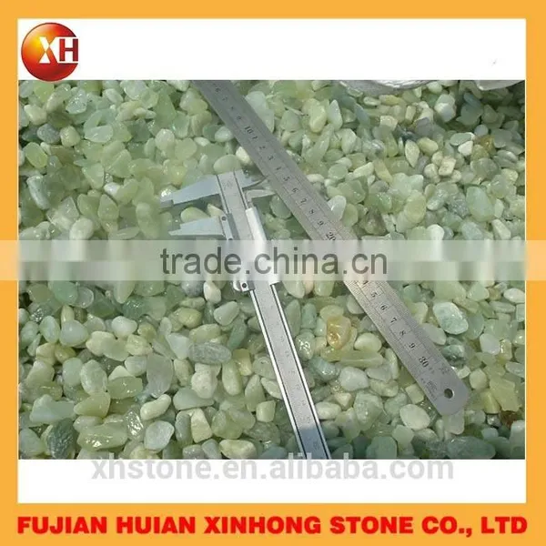 Unpolished Jade River Pebble Stones Garden Decoration photo-5