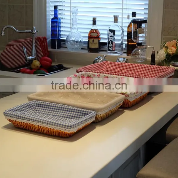 Restaurant willow food fruit wicker candy dishes tray