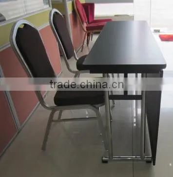 Folding Conference Table With Front Modesty Panel for Meeting Hall QZ6015 photo-4