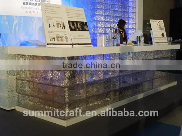 Custom Project Artificial Ice Block Bar Counter photo-4