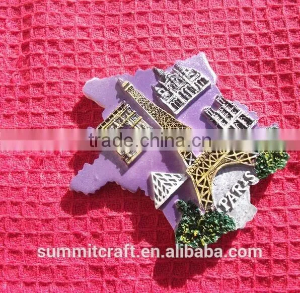 French Paris Resin 3d Eiffel Tower Souvenir photo-2