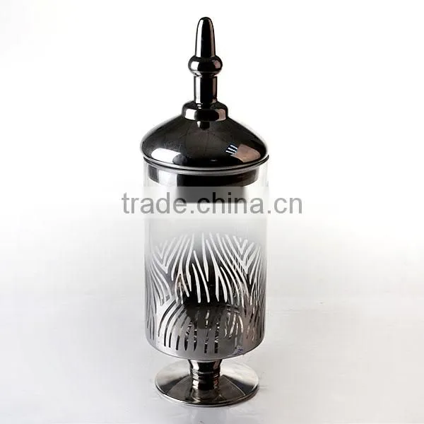 Leopard Print Collection Decal Glass Apothecary Jar photo-6