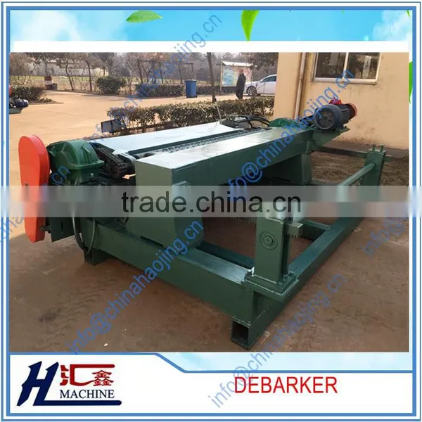 Hydraulic Log Barking and Rounding Machine for Plywood Factory