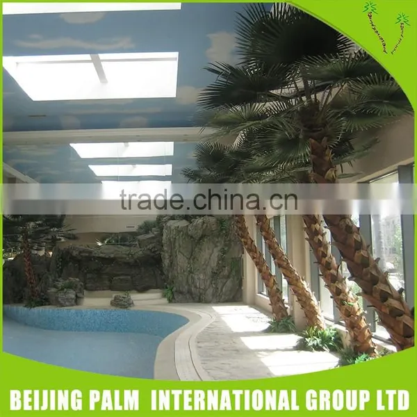 Best Indoor Artificial Tall Plastic Leaves Palm Trees photo-2