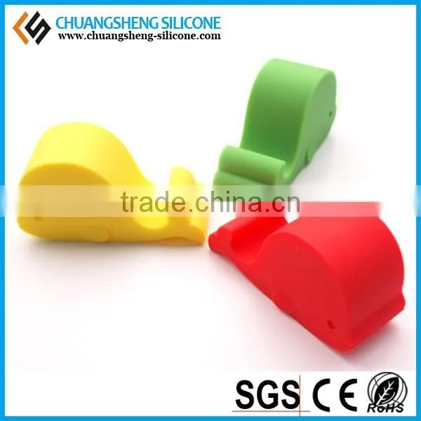 Whale Shape Silicone Smart Cell Phone Accessory Display Stand photo-2