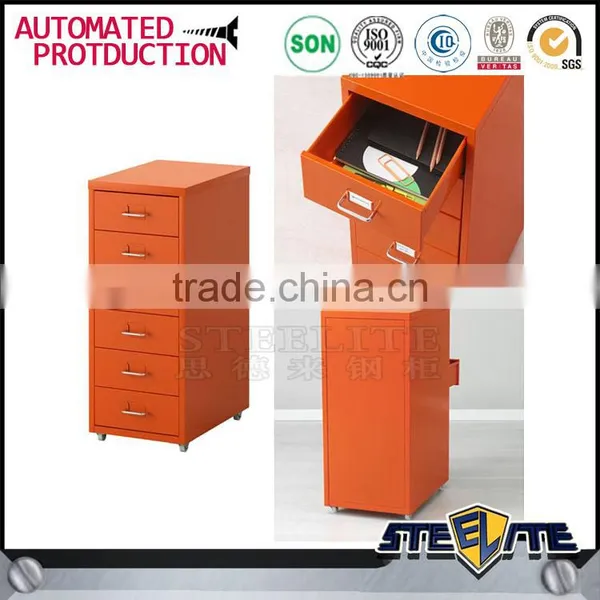 Luoyang Factory Wholesale Steelite 6 Drawer Steel Material Mobile Filing Cabinet photo-4