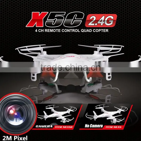 2.4G Big Long Distance RC Quadrocopter Quad Copter With Video 2.0MP HD Camera,China Toys Drone Syma X5C X5SW X5CS X5SC X5 photo-2