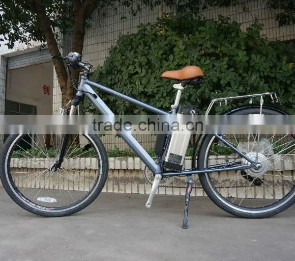 Cheap Electric Non-foldable Bicycle With Carbon Steel Frame and Lithium Battery photo-2