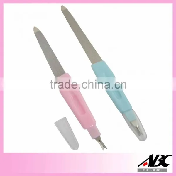 Personal Care Metal Colorful Nail File Gift photo-3
