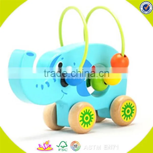 Wholesale Top Fashion Baby Wooden Toy Beads Popular Kids Wooden Toy Beads W11B073 photo-6