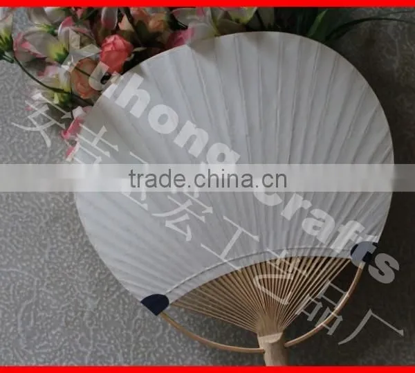 Promotional New Style Bamboo Paper Fan photo-6