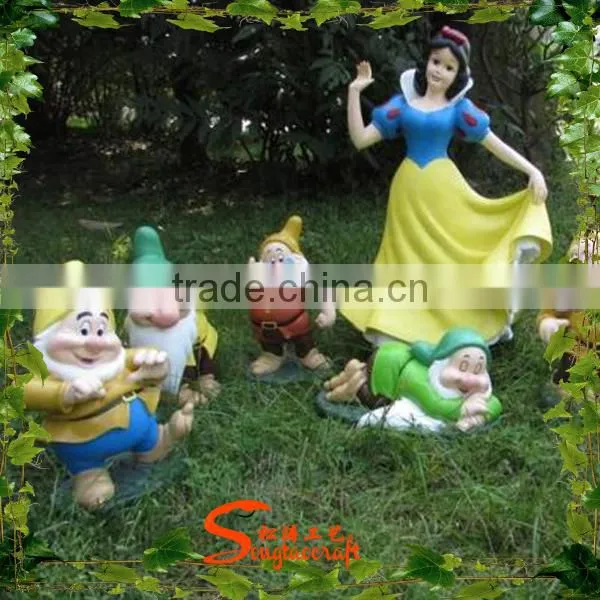 Garden Decoration; Life Size Fiberglass Cushow Statue photo-4