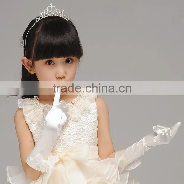 2015 Vintage Fairy Princess Gloves Girl Occasion Wear Kids Children Cosplay Gloves For Party Performance Flower Girl Gloves photo-4