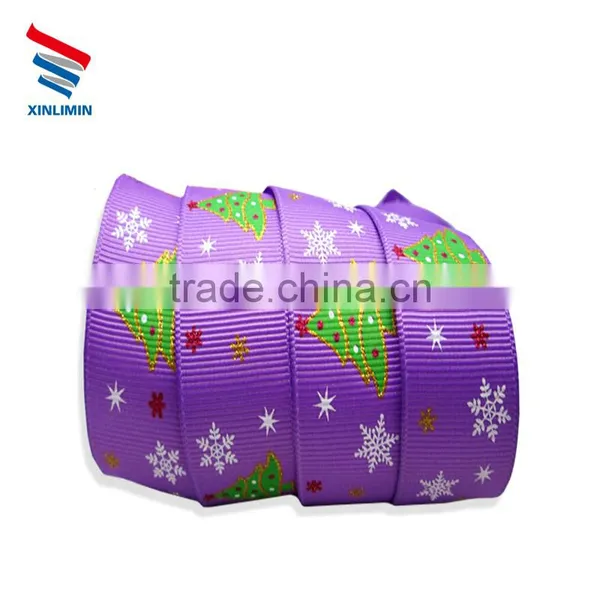 High Quality Custom Logo Designs Printerd Cute Character Grosgrain Ribbon photo-3