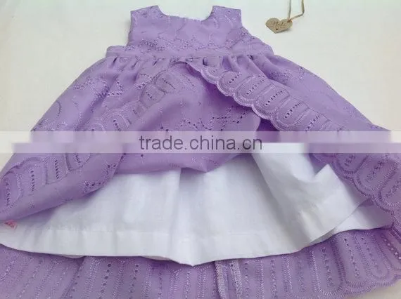 Baby Clothes Wholesale Hot Sale Chiffon Cheap 2017 Clothing Children's Boutique Long Sleeve Pink Summer Girl Princess Girl Dress photo-2