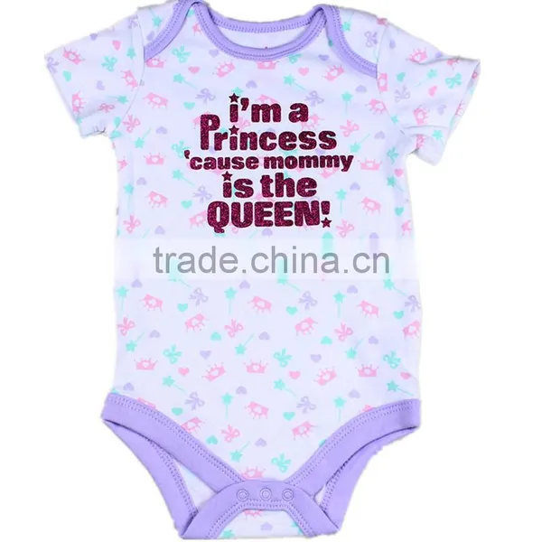2016 New Arrival Baby Clothes Romper Cheap Price Baby Carters Bodysuits Manufacturer photo-2