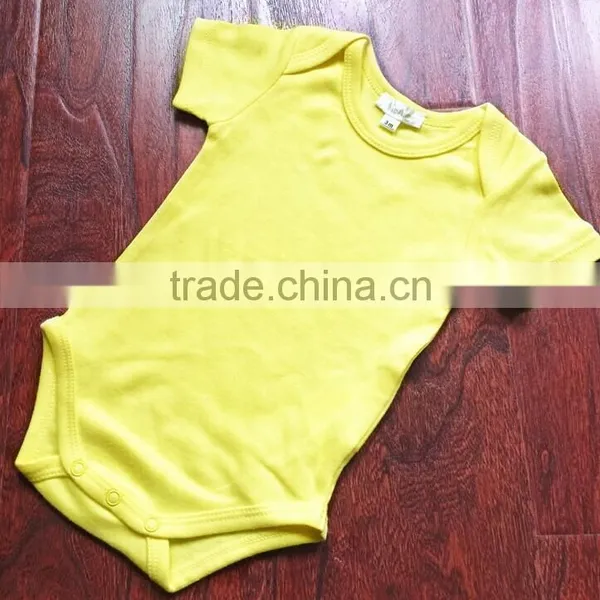 Plain Colour Baby Romper