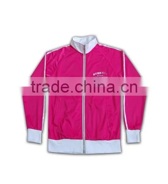 Great Workmanship Popular 100% Cotton Pink Quilted Sweatshirts photo-6