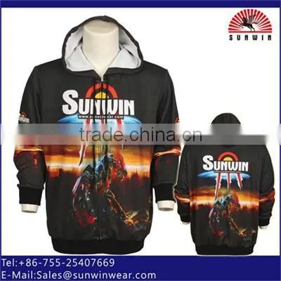 Cheap Fleece Hooded Sweatshirts Wholesale Pullover Hoodies photo-3